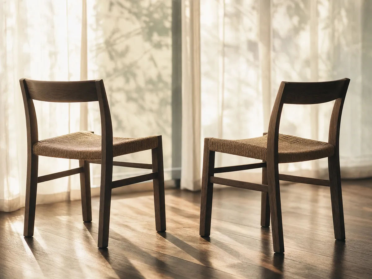 Two cups of tea placed close together on a linen-covered table, symbolizing secure connection between people